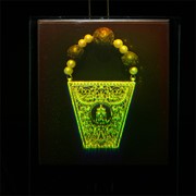 Сувенир голографический с подсветкой настольный Дары волхвов фото