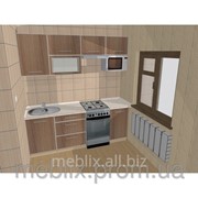 Кухня для дома прямая стандарт 1900 х 2000 мм фото