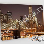 Бруклинский мост арт.ТФХ2537 v2 фотокартина (Размер R1 40х60 ТФХ) фото