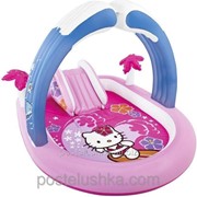 Детский надувной игровой центр Intex 57137 Hello Kitty с душем фотография