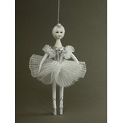 Фарфоровая кукла “Балерина“ фото