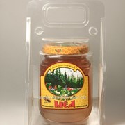 Мёд натуральный таежный в индивидуальной упаковке Клуб любителей мёда 350 г.
