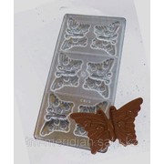 Пластиковые формы для шоколада Бабочки,формы для отливки шоколада фото