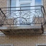 Кованное балконное ограждение