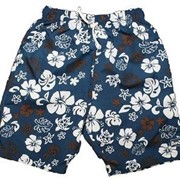 Защитные пляжные шорты Banz, синие-мокко УФ