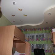 Натяжные потолки для детской комнаты фото