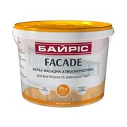 Краска фасадная атмосферостойкая «Facade» Байрис 1,4кг фото