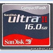 Карты памяти SanDisk Compact Flash Ultra II 16Gb 15Mb/s фото