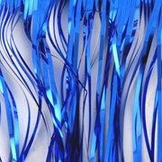 Мишура Morozko Дождик 1,5м синяя (1/75) фото