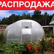 Теплица из цельногнутой трубы. Сибирская 3х10 м. фото