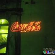 Лазерная реклама в Астане фото