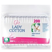 Палочки Ватные Lady Cotton в упаковке, 200шт