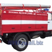 Автоцистерна пожарная АЦ 3,0-40 (33086) ВЛ на шасси ГАЗ-33086