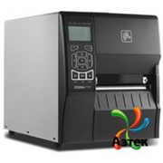Принтер этикеток Zebra ZT230 термотрансферный 300 dpi темный, LCD, USB, RS-232, отделитель, кабель, ZT23043-T1E000FZ фотография