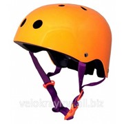 Шлем детский Kiddi Moto неоновый оранжевый HEL-27-65