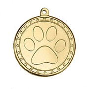 Медаль 32мм 033.01 золото “Животные“ фото