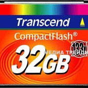 Карта памяти (SD, CF, microSD) TRANSCEND Compact Flash 32 GB (133X) фото