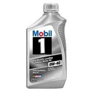 Синтетическое моторное масло Mobil 1 0W-40 фото