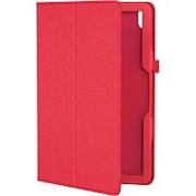 Кожаный чехол подставка для Lenovo Tab M10 Plus TB-X606F GSMIN Series CL (Красный) фото