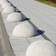 Установка полусфер дорожных фото