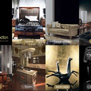 Итальянская мебель в стиле Арт-Деко: Спальни, кухни, кабинеты руководителей, мягкая мебель, мебель для столовых комнат, предметы декора, освещение фотография