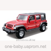 Авто-Конструктор Bburago Jeep Wrangler Unlimited Rubicon 18-45121