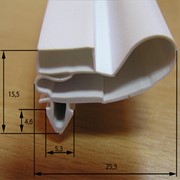 Уплотнитель для бытового холодильника фото