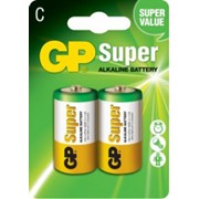 Батарейка GP Super уп. 2 шт LR14 14A (20/160)
