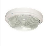 Ecola Ecola Light GX53 LED ДПП 03-18-003 светильник Круг накладной 3*GX53 прозр стекло IP65 белый 280х280х90 фото