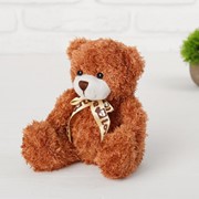 Мягкая игрушка «Медведь с бантом», 20 см, цвет МИКС фото