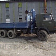 Автомобиль Камаз 65212 с гидраманипулятором КМУ - 3 тонны, Юник