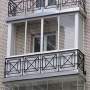 Остекление балконов и остекление лоджий Профильная система SLIDORS (Слайдорс) фотография