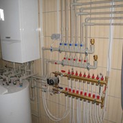 Монтаж систем горячего и холодного водоснабжения, отопления и канализации фото