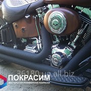 Порошковая (Полимерная) покраска мотоциклов и мото-деталей