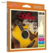 Струны для акустической гитары Alice AW436P-SL фосфорная бронза, 11-52 фото