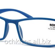Очки для чтения SOS унисекс модель P 14057 Mat Blue фото