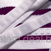 Резинка (лента) эластичная 8 мм белая фотография