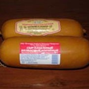 Сыр плавленый колбасный копченый фотография