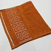 Оранжевый Prime 70х130 хлопок махра полотенце (1шт) Фиеста фотография