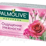 Мыло туалетное Palmolive Ощущение нежности Роза и молоко 90гр фото