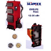 Котел твердотопливный пеллетный Slawex KWK-PG Pelet 12-35 кВт, Польша фото