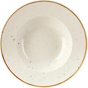 Тарелка для пасты Churchill 24 см 0,28л, с широким бортом, Stonecast, цвет Barley White SWHSVWBM1 фотография