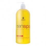 Jessica Энергетическая жидкость для ванночки с имбирем Jessica - ZenSpa Blissful Energizing Ginger Bath ZSPA-7007 946 мл фото