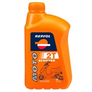 Полностью синтетическое масло Repsol Moto Scooter 2T 1L фото