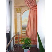 Художественная роспись стен и потолков фото