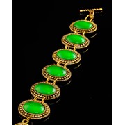 017282 Браслет Кошачий глаз 19 см. фото