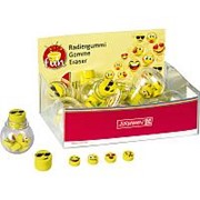 Brunnen Набор ластиков Brunnen Смайл, 8 миниластиков, 1.5 х 1.5 см 8 штук фото