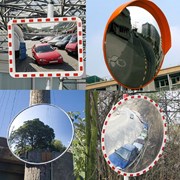 Зеркала сферические уличные фото