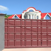 Ворота металлические “Броневик“ в Днепр. фотография