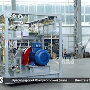 Стационарный поршневой компрессор 2ГМ4-15/25 газовый промышленный фото